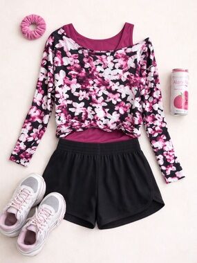 New LuLaRoe Activewear Set | Balance Top + Seamless Tank | Activewear | XS-S